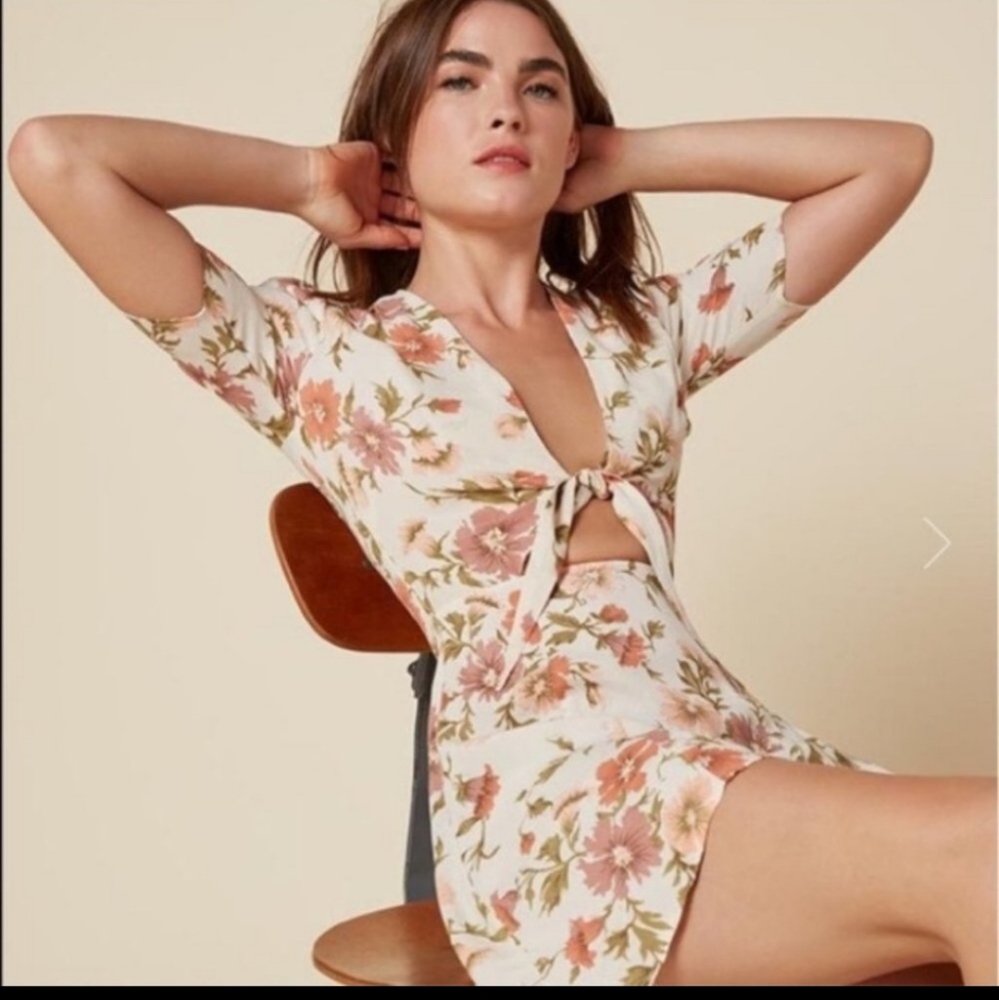 Reformation Floral Dress